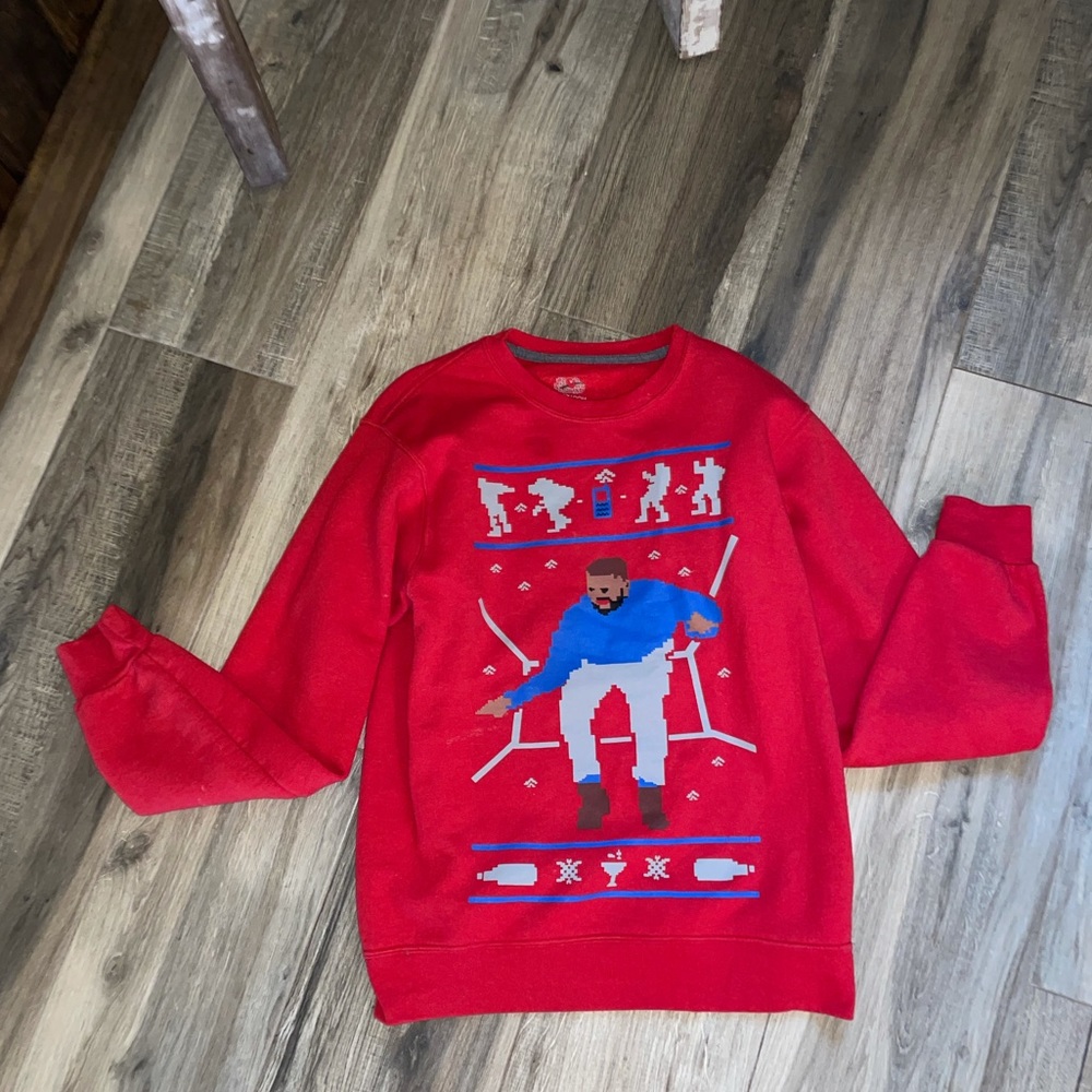 Funny Christmas Sweater “Hot Line Bing”